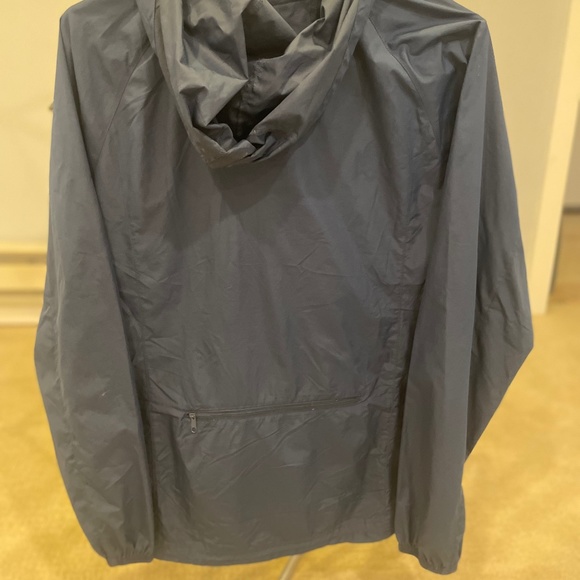 Mens Small Navy Asics Athletic Windbreaker Zip Up - Picture 3 of 3